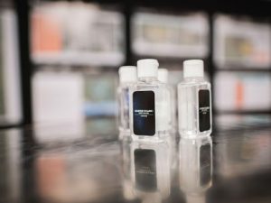 branded hand sanitiser
